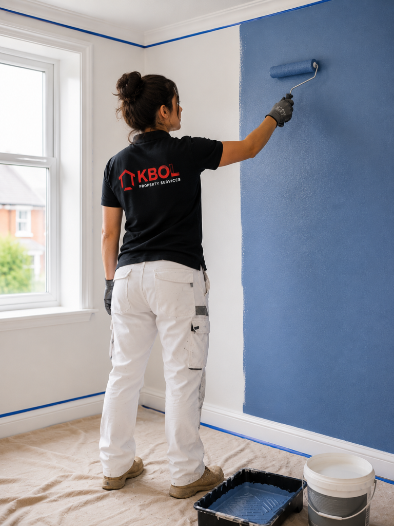 female decorator
